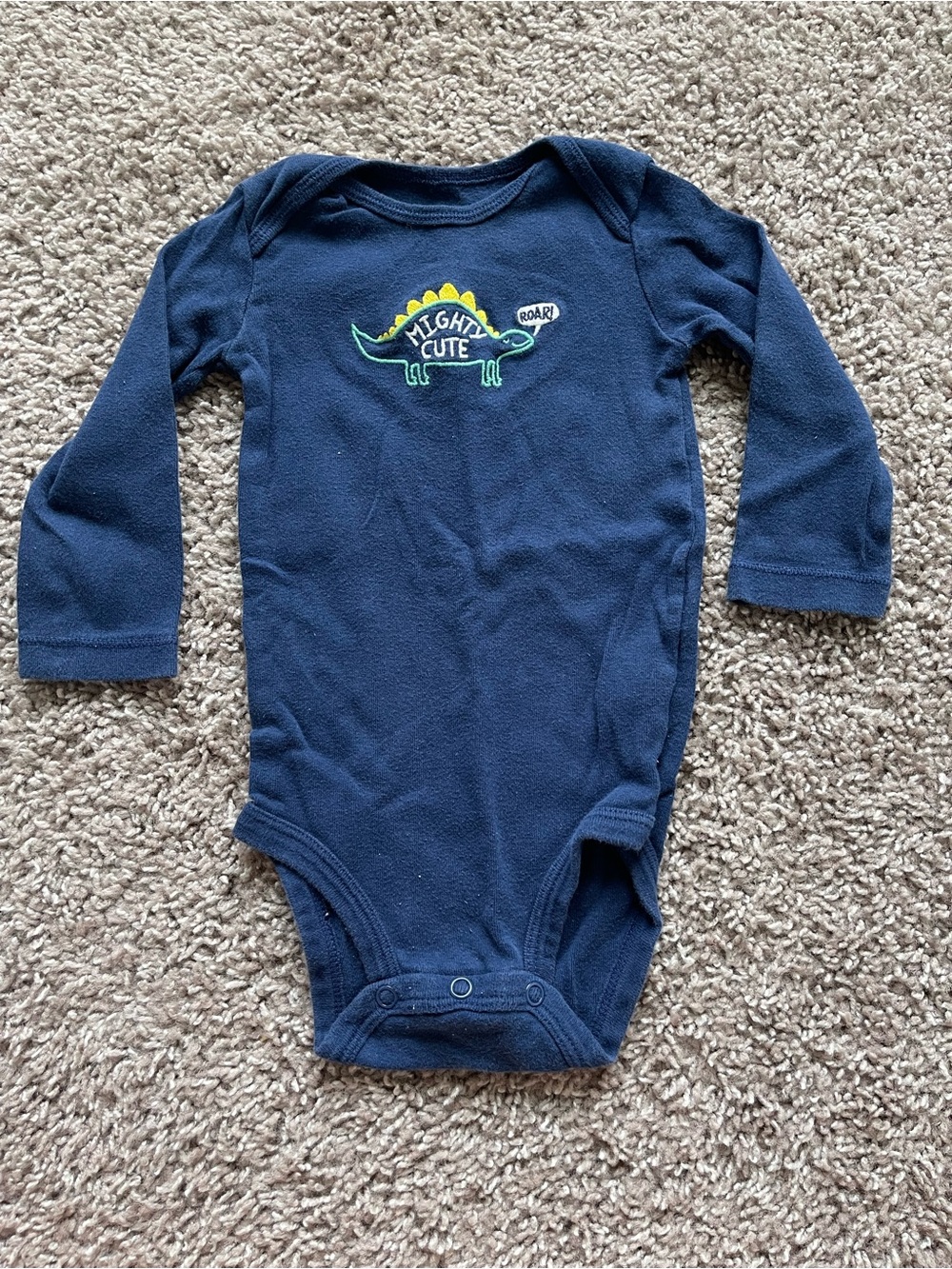 💥 Mix & Match - 5 for $25 💥  Baby Boys Long-Sleeve Onesie Set of 3 - Picture 6 of 7